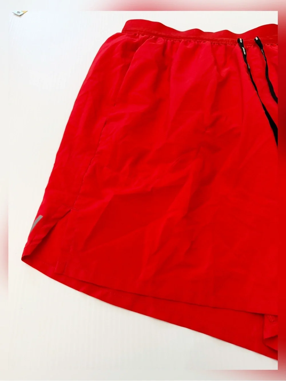 Nike Men’s Flex Stride 7” Brief-Lined Running Shorts Bright Red Size XL